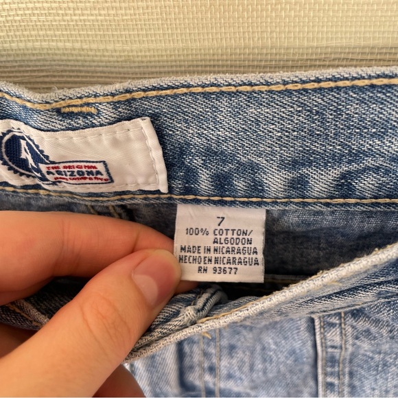 Arizona Jean Co. | Vintage 90s Y2k Light Wash Low/Mid Rise Flare Jeans - Picture 8 of 10